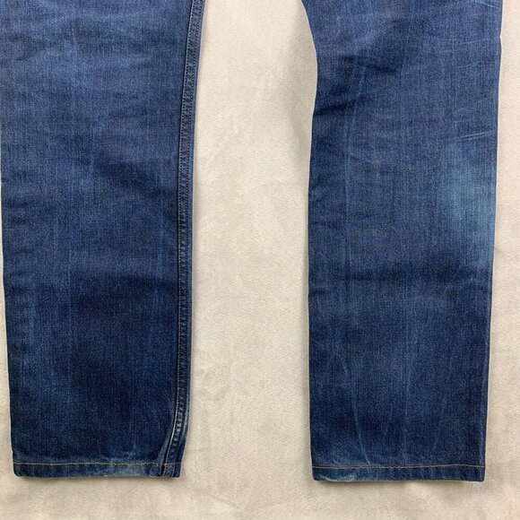 Diesel Mens Pants 29 Blue Distressed Jeans Safado Regular Slim Straight 29x30 - Picture 12 of 13